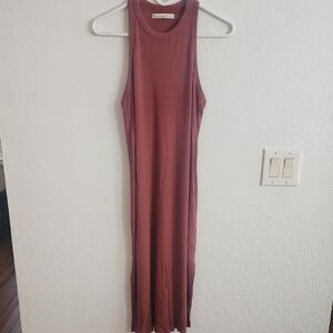 Abercrombie and Fitch Scuba knit midi dress